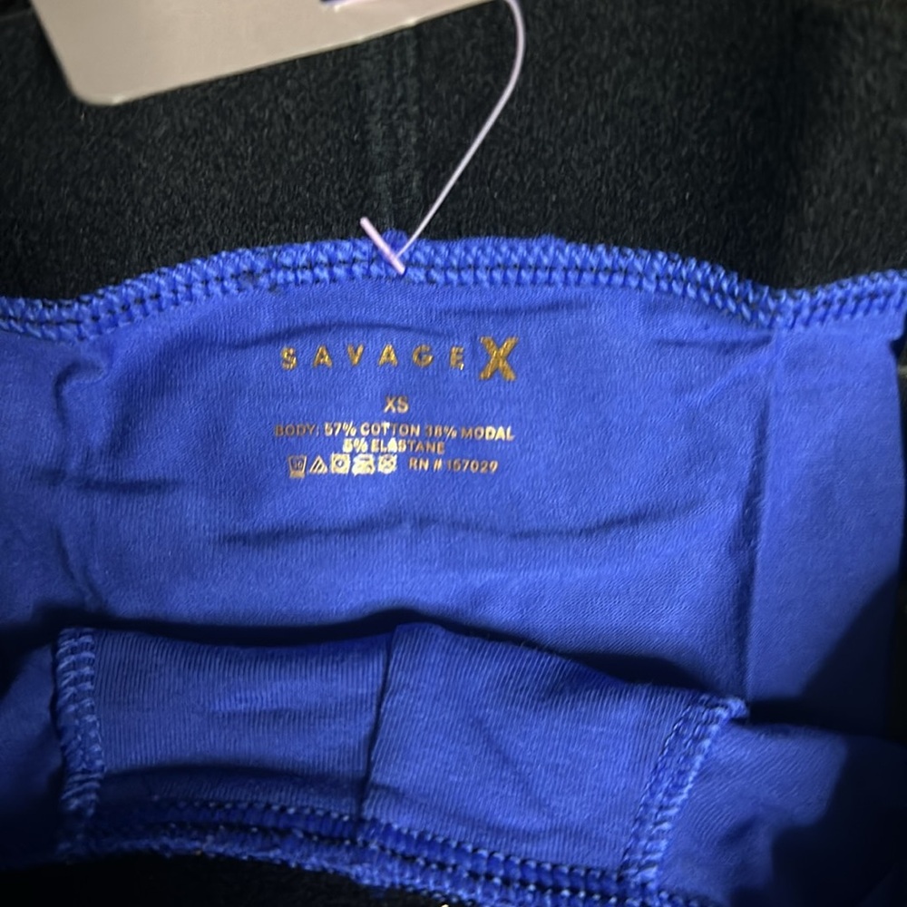 Men’s Savage x Fenty Blue underwear- x small - Picture 3 of 3